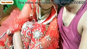 Indian Couple Enjoys Their Wedding Night Together