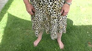 Master cant wait pisses on milf & creampie fucks her fully clothed drenched in piss