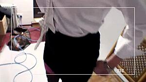 Mandy Milton says, Fill my holes, guys!