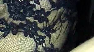 Intensely fuck my girlfriend's ass while she wears that butt plug.