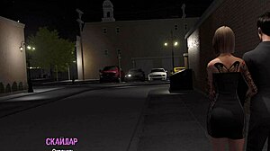 In Ripples part 24, the gameplay unfolds with blowjobs, deepthroats, and outdoor sex.
