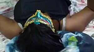 preta safada do rabo gostoso gets anal and blowjob!!