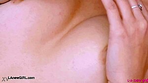 stunning brunette model unveils her stunning figure