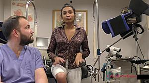 miss mars conducts intriguing orgasm research in hospital backstage