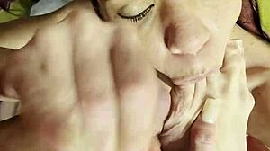 petite foot beauty sucking cock and toes at the same time