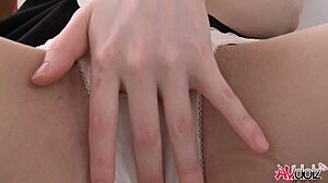 i watch this japenese remon mizuno strips and plays with her wet pusy uncensored