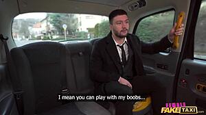 Czech Driver's Passionate Ride on Hard Cock