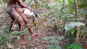 Chatting about mating a big black guy on the ranch