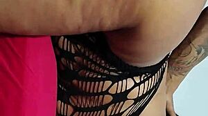 Black Brazilian woman engages in hardcore sex with her half brother