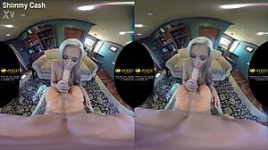 3000girls.com ultra 4K VR blonde MILF camera test dummy 😍