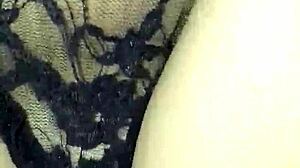 Intensely fuck my girlfriend's ass while she wears that butt plug.