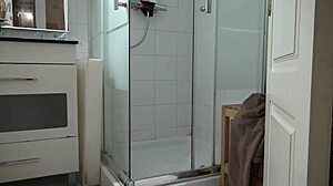Stepson Watches Stepmother Shower