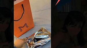 i watchd hot latina in fittin room tryin on sexy outfits and givin bbc toy blowjob