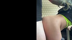 Boxer passionately dominates one of his girlfriends with rough blowjob choking and deepthroat on fight day