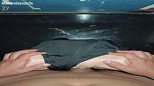 Trailer Candy Moans In Bathing Suit Doggystyle Fucking And Creampie Orgasm