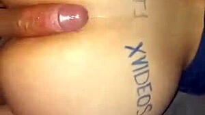 Pawg big ass oiled for riding