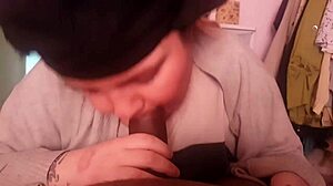 Sucking My Dick So Good! Intense Blowjob Action!