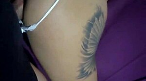 The MILF begins riding the rookie's cock in this passionate encounter.