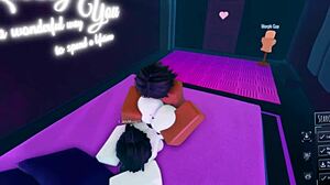 horny slut gets dicked down by big black king roblox