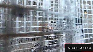 fuck sexy blonde in bodystocking