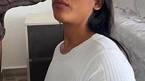 Look how he devoured this huge meat dildo -amateur couple- nysdel