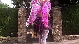 Passionate Emotions Explode in Costume Cosplay Orgy with Lesbians and Fucking