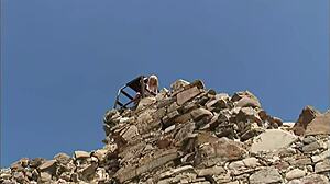 Coed Ana Fey Rubs Her Pussy Over Panties Where Anyone Can Watch Outdoors