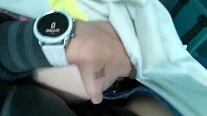 Sexy Latina Gives Her Boyfriend A Super Blowjob On A Public Bus Traveling Between Bogota And Medellin - Bucarasex