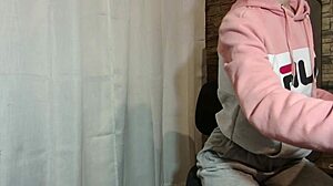 cute amateur dancing twerking with big ass on webcam reality