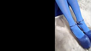 sexy laura in heels waits to be fucked by him