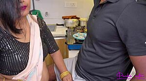 Painful Anal Try - Indian Wife Pinki Tries First Time Anal In Sexy Saree To Make Her Husband Happy