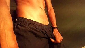 Hot Guy With A Huge Cock Cant Resist And Comes Home Masturbating