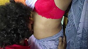 indian hot housewife tries hardcore bdsm with husband for the first time, tied up