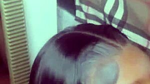 my little 18+ shy stepsister caught on her knees sucking big black monster cocks again in homemade scene