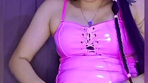 Intense Squirting with Dildo in Bluee Video