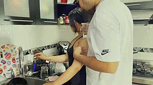 i behaved badly, boss fucked me in kitchen