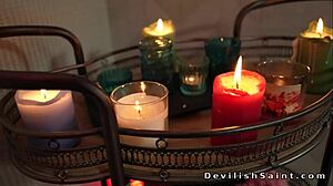 Huge Tits Tattooed Blonde Gets Foot And Anal Fucked!