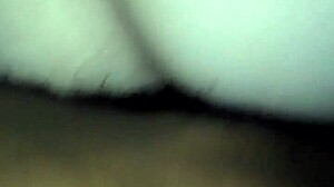 Wet White Pussy Engulfs Big Black Cock