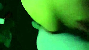 Wife Returns Home and Enjoys Relaxing in the Living Room