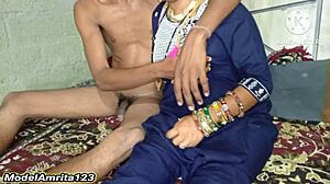 bhabhi gets her big ass fucked in the bathroom by a biker boyfriend!