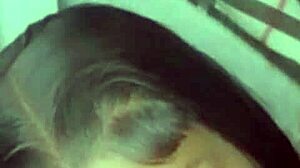 my little 18+ shy stepsister caught on her knees sucking big black monster cocks again in homemade scene