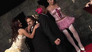 stacey saran is a cum swallowing dancer