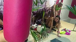 Parei O Treino De Boxe Pra Comer A Coroa With Big Cock Anal