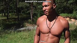 Beautiful Girl Gets Mouth Fucked By The Road!