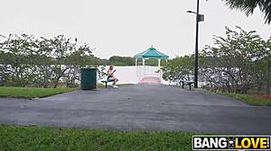 arietta adams in redhead paid to fuck in the bus