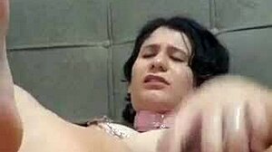 young girl fucks wet pussy with toys and cums like a slut!