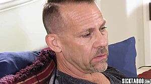 Stepdad Pounds Petite Teen's Tight Ass