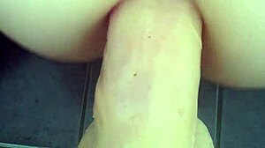 Dildo stretching ass.