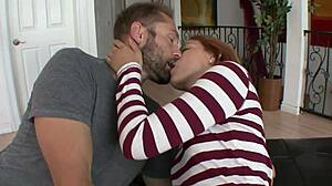 Redheaded Coed Gets PLOWED By Her Older Neighbor