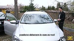 Hunt4k Shows a Shaved Pussy Getting Hard Penetrated in Front of Her Boyfriend